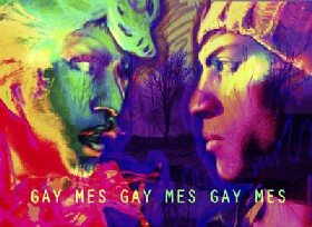 GAYMES GAYMES GAYMES (2009) by Richard Kereopa Digital print on stock card, 200 x 150 mm Collection of the artist 